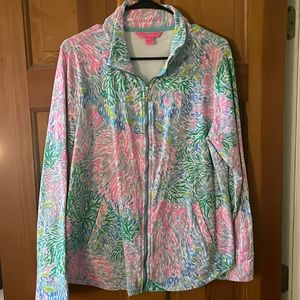 Lilly Pulitzer zip up
